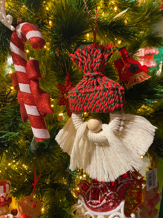 Macramé Santa